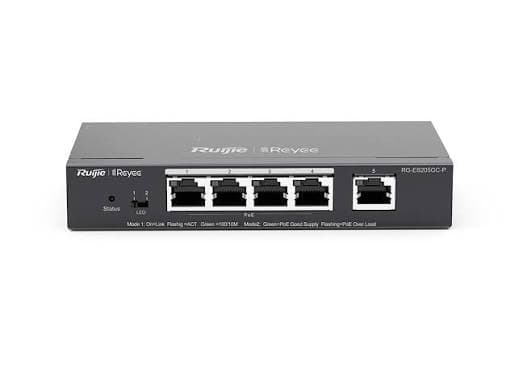 Ruijie Real-easy 5-Port Gigabit Smart Managed Switch