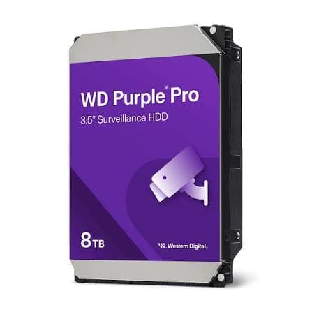 WD Purple Pro 8TB Enterprise Surveillance HDD