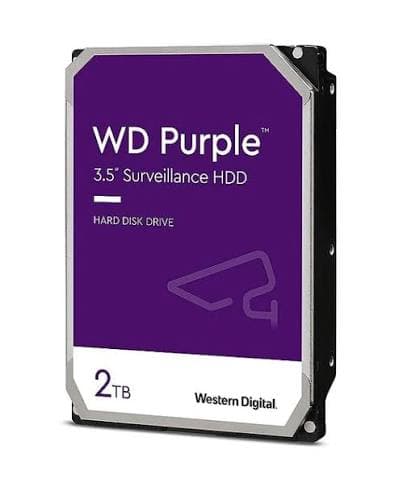 WD Purple 2TB Surveillance Hard Drive