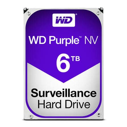 WD Purple 6TB Surveillance Hard Drive